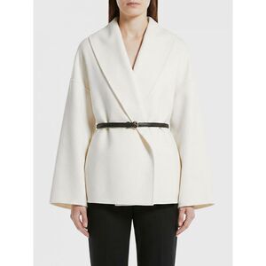 Max Mara Studio Coat Woman White